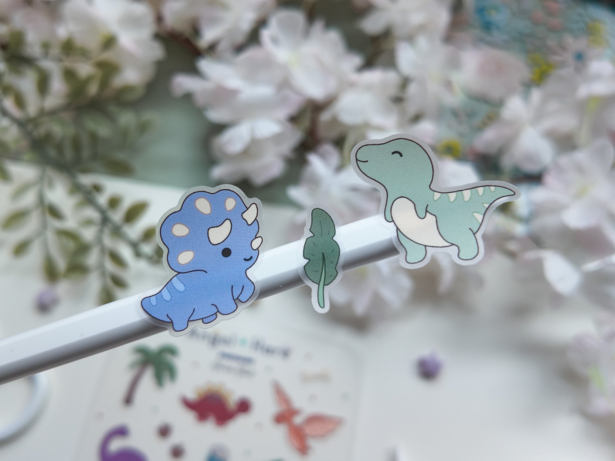 Dino Waterproof Sticker Sheet