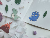 Dino Waterproof Sticker Sheet