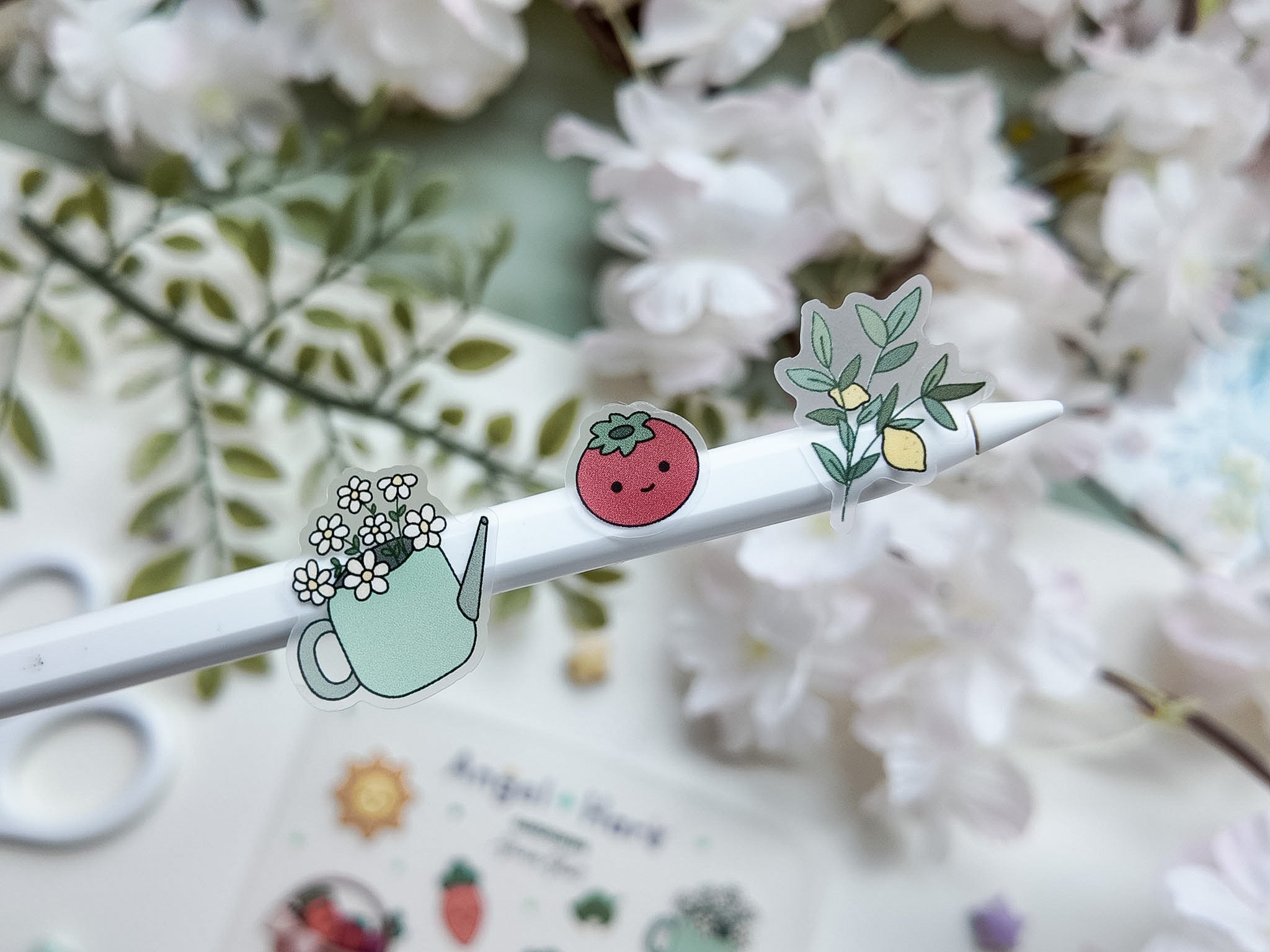 Gardening Waterproof Sticker Sheet