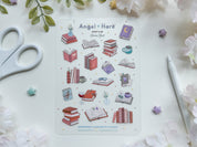 Book Club Waterproof Sticker Sheet