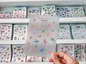Origami Cranes Waterproof Sticker Sheet