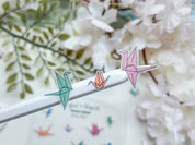 Origami Cranes Waterproof Sticker Sheet