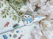 Snow Day Waterproof Sticker Sheet
