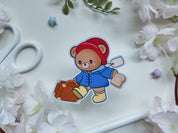 Travel Bear Sticker