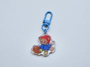 Travel Bear Key Charm
