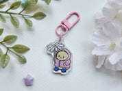 Rain Ducky Key Charm