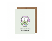 Good Luck On Your Next Chapter | Greeting Card