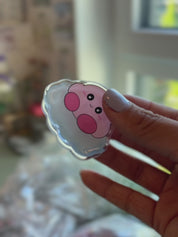 Cloud Kirby Acrylic Clip