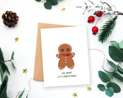 Christmas Cards Boxed Set | Holiday Variety Pack of 5 Cute and Punny Seasonal Greeting Cards Funny Christmas Gift Puns Xmas Cards