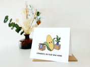Corngrats On Your New Home | Housewarming Card New Home Moving Day Buy House Apartment Congratulations Funny Corny Greeting Card Cute Corn